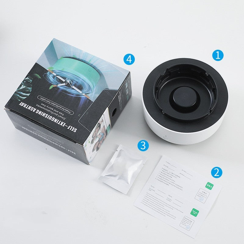 Automatic Air Purification Ashtray