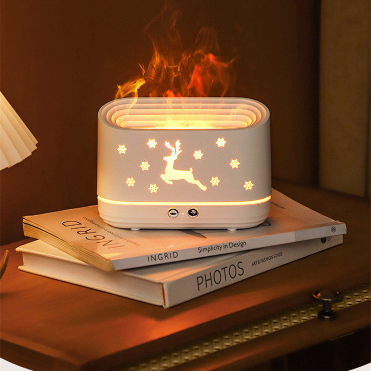 Elk Flame Humidifier and Christmas home decoration