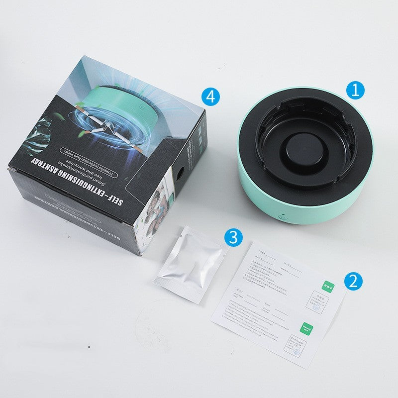 Automatic Air Purification Ashtray