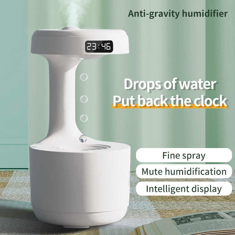 Bedroom Anti-Gravity Humidifier With Water Backflow Aroma Diffuser
