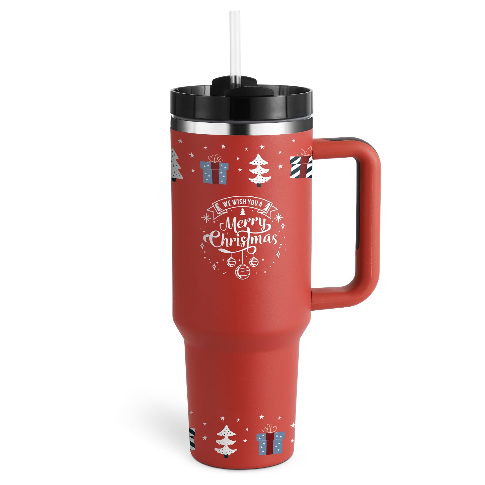 Coffee Cup Tumbler With Straw and Spill Proof Vacuum