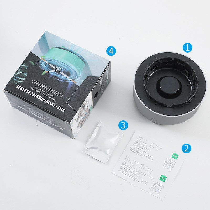 Automatic Air Purification Ashtray