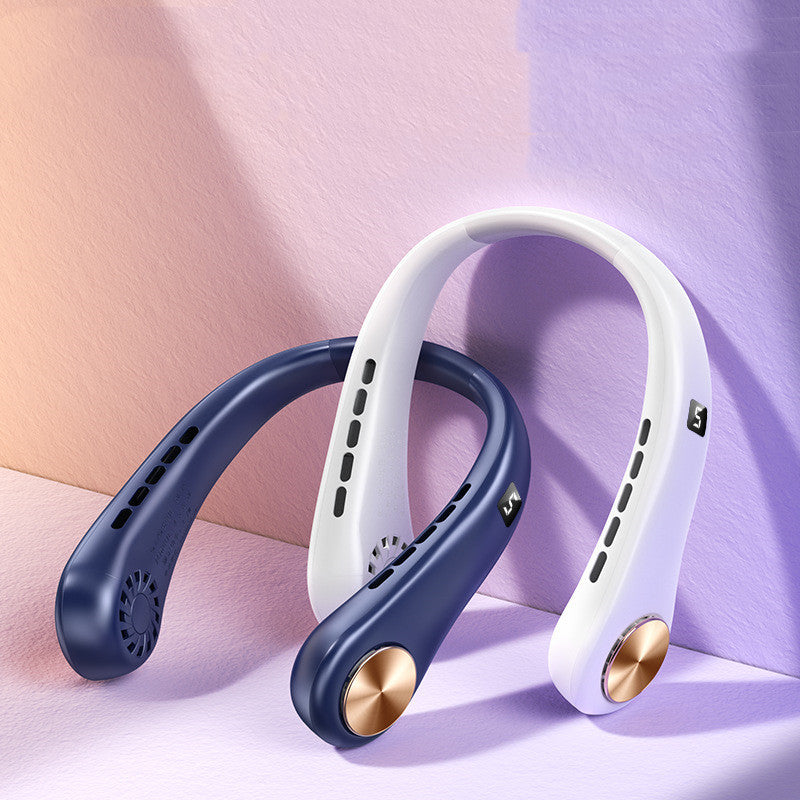 Mini Neck Fan Portable Rechargeable Air Cooler