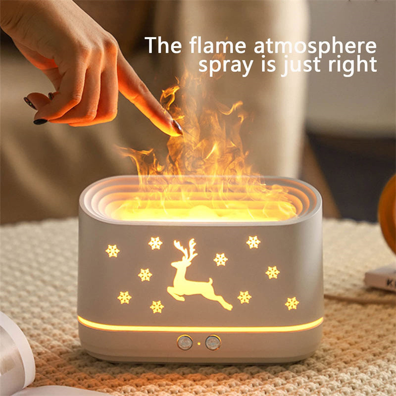 Elk Flame Humidifier and Christmas home decoration