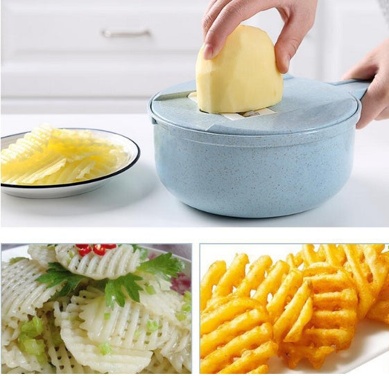 8 In 1 Vegetable Slicer, Peeler and Grater