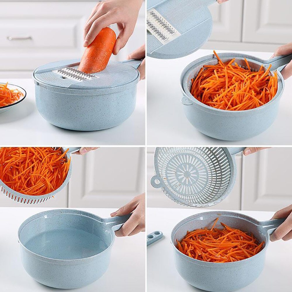 8 In 1 Vegetable Slicer, Peeler and Grater