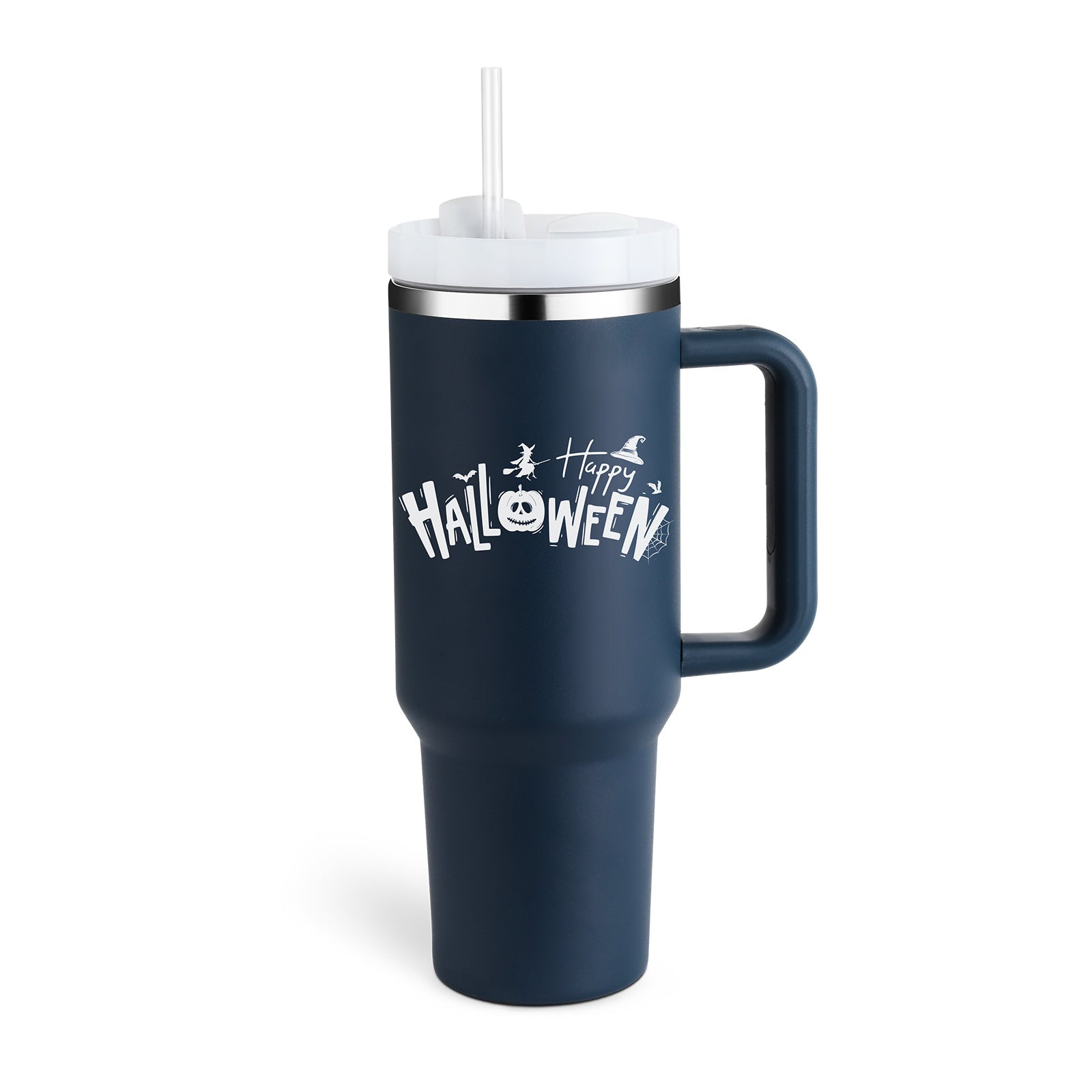 Coffee Cup Tumbler With Straw and Spill Proof Vacuum