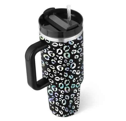 Coffee Cup Tumbler With Straw and Spill Proof Vacuum