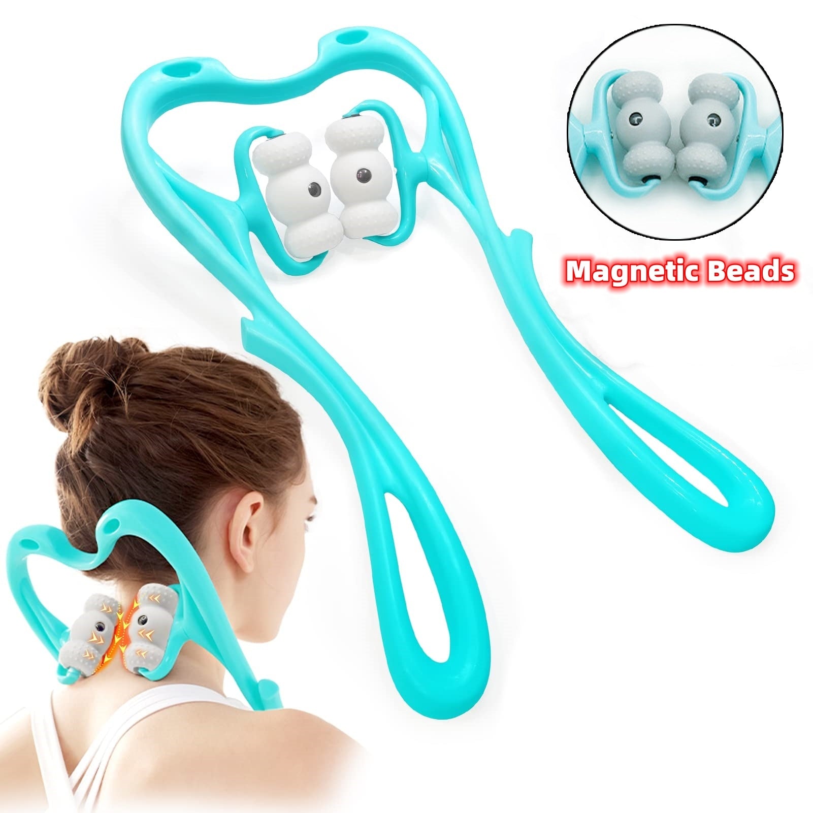 Massage Roller For Neck Shoulder Waist Leg Foot
