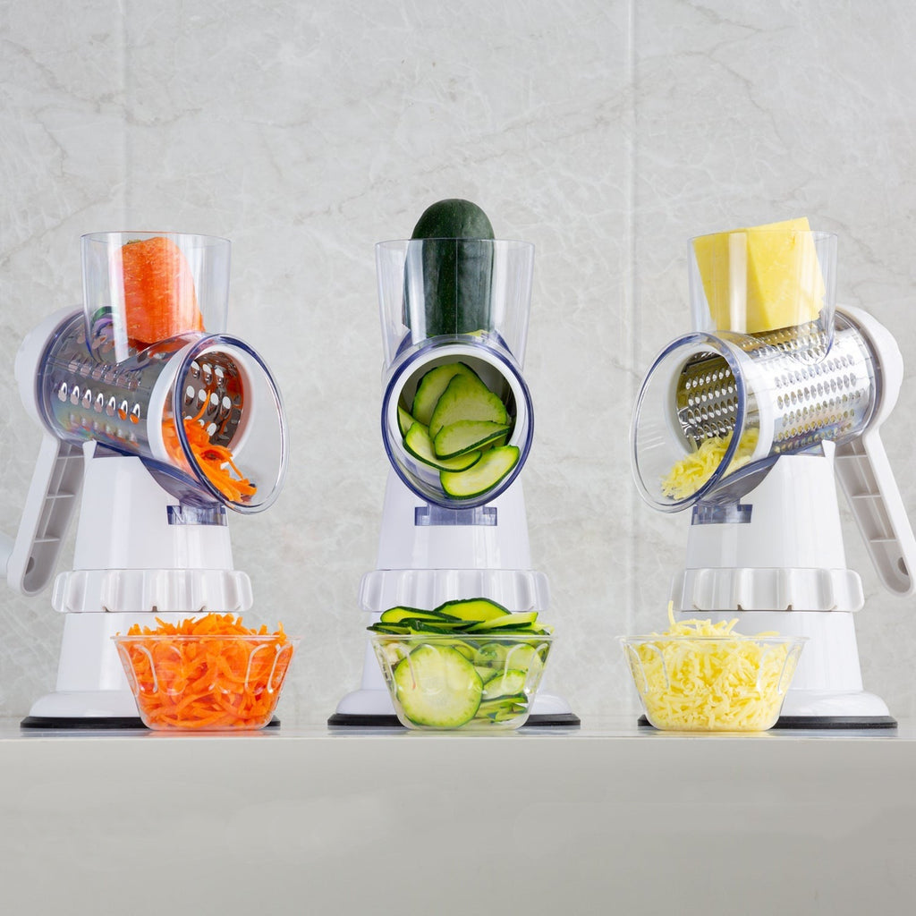 3 In 1 Vegetable Slicer, Grater and Cutter