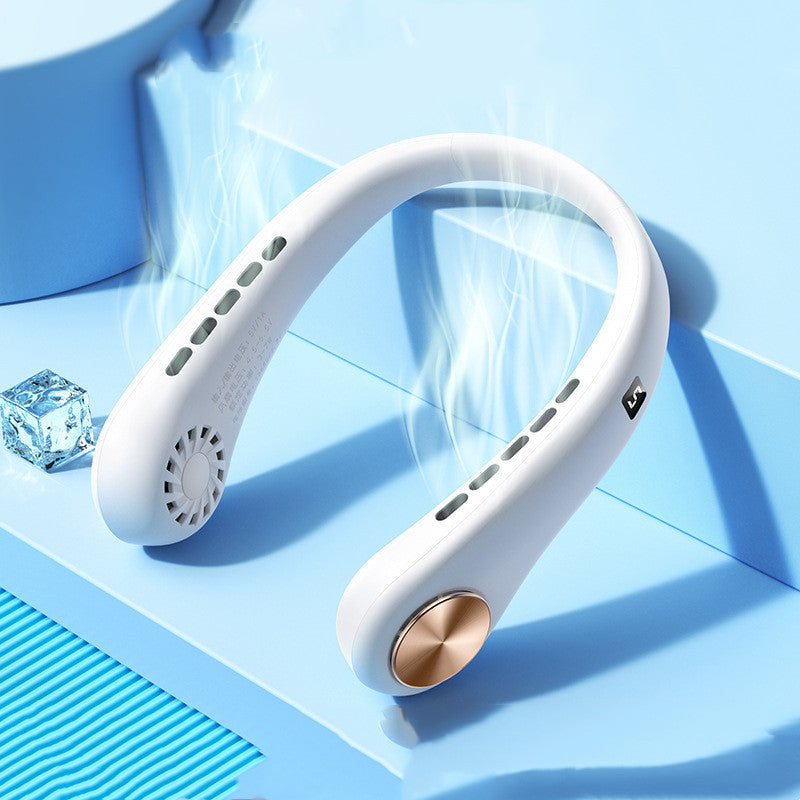 Mini Neck Fan Portable Rechargeable Air Cooler