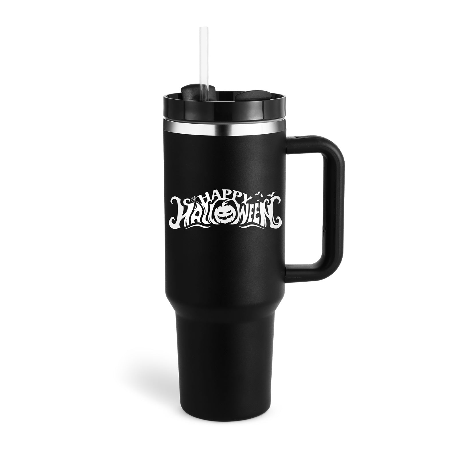 Coffee Cup Tumbler With Straw and Spill Proof Vacuum