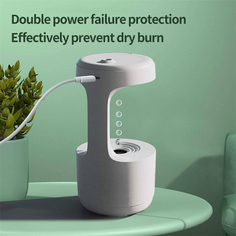 Bedroom Anti-Gravity Humidifier With Water Backflow Aroma Diffuser