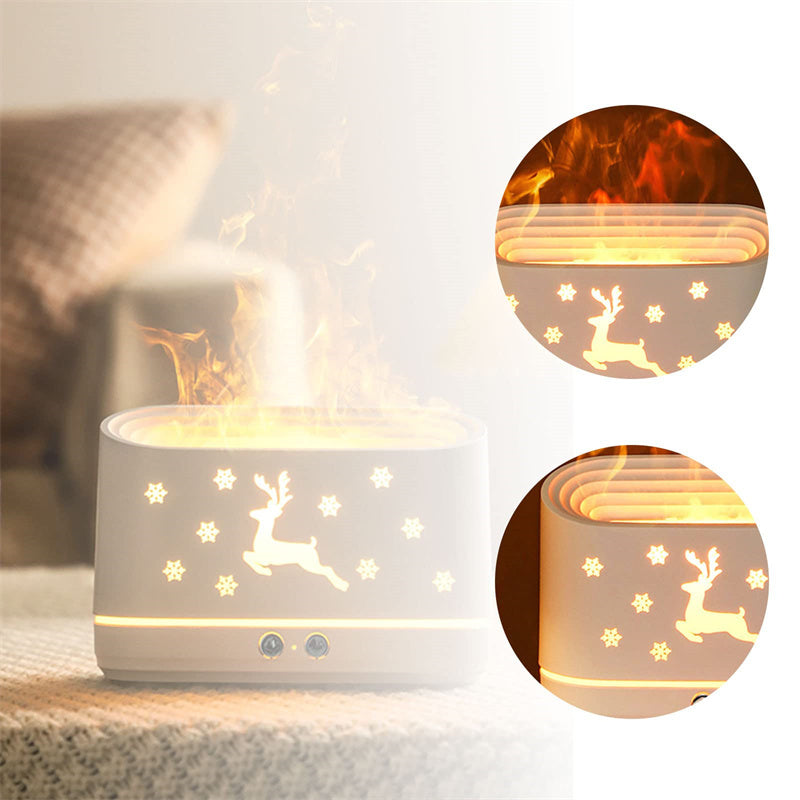 Elk Flame Humidifier and Christmas home decoration